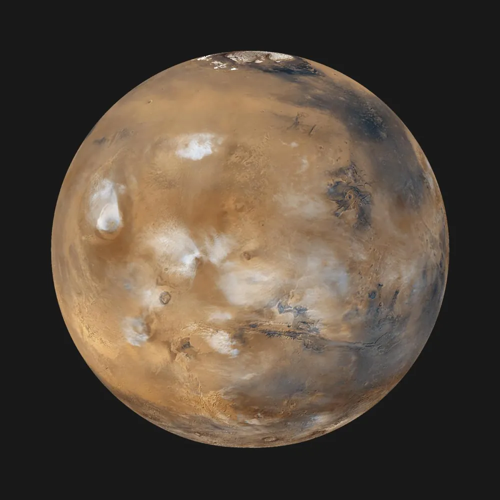 The whole of Mars, a daily global image from Hubble